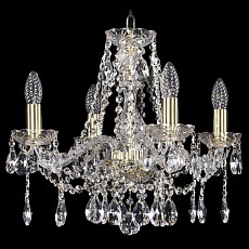 Подвесная люстра bohemia ivele crystal 1413 1413-4-165-g